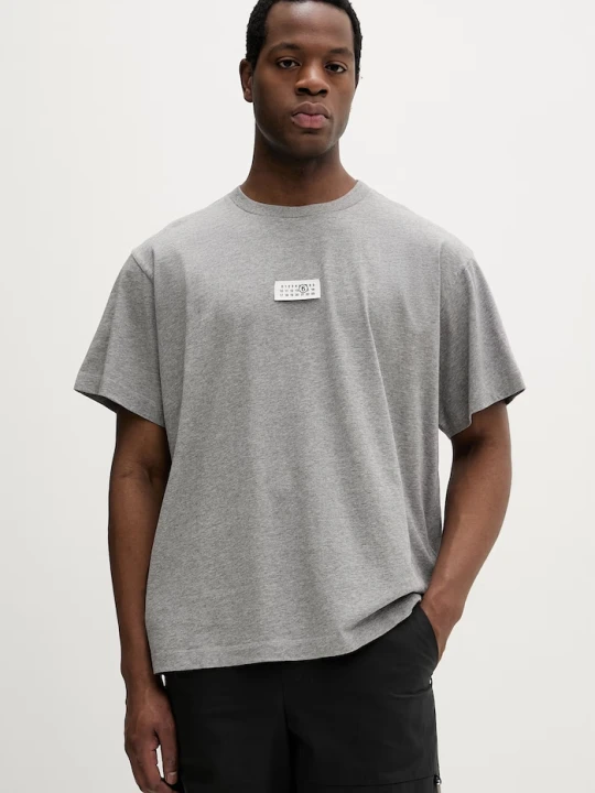 Zdjęcie produktu MM6 Maison Margiela t-shirt bawełniany szary