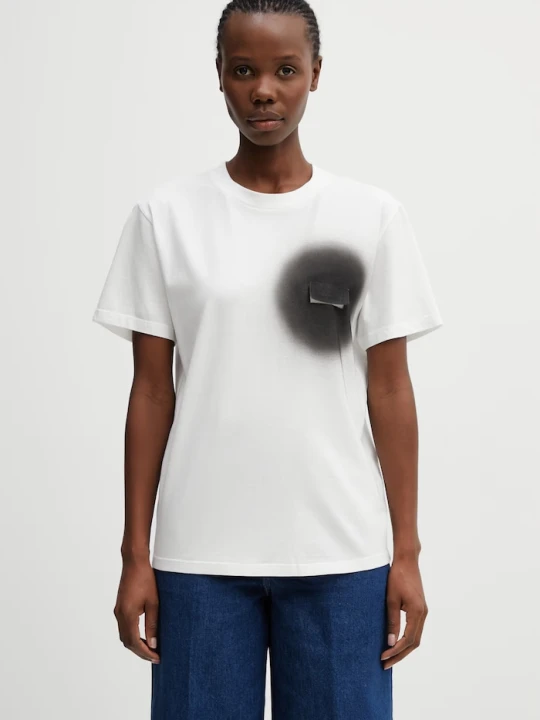 Zdjęcie produktu MM6 Maison Margiela t-shirt bawełniany biały