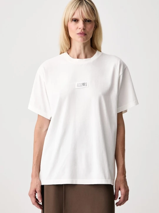 Zdjęcie produktu MM6 Maison Margiela T-shirt damski bawełniany biały