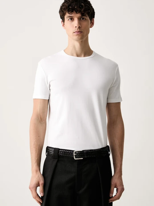 Zdjęcie produktu MM6 Maison Margiela T-shirt męski z bawełną