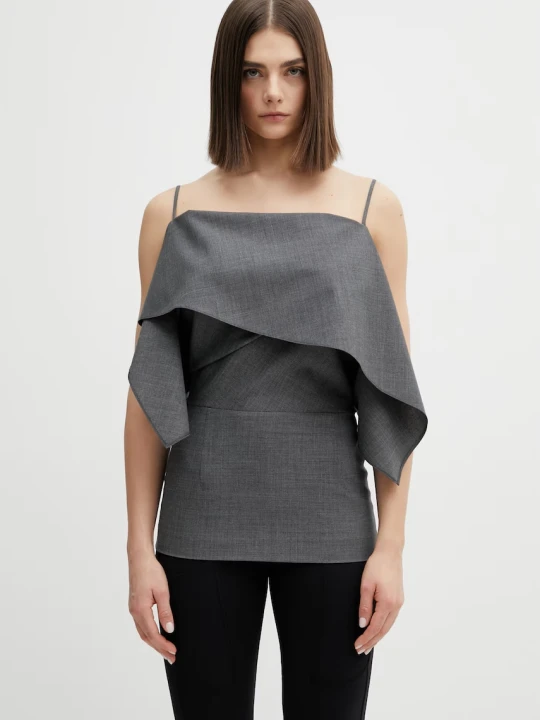 Zdjęcie produktu MM6 Maison Margiela top z dodatkiem wełny