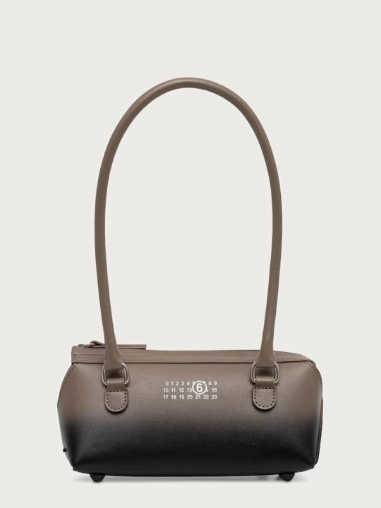 Zdjęcie produktu MM6 Maison Margiela torebka bagietka damska z imitacji skóry brązowy