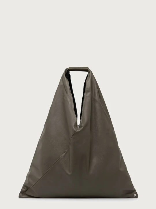 Zdjęcie produktu MM6 Maison Margiela torebka shopper damska skórzana zielony
