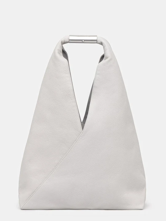 Zdjęcie produktu MM6 Maison Margiela torebka skórzana szary