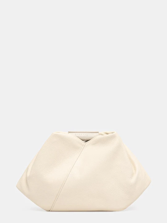 Zdjęcie produktu MM6 Maison Margiela torebka skórzana beżowy