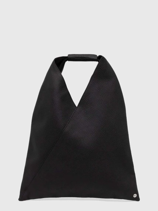 Zdjęcie produktu MM6 Maison Margiela torebka skórzana czarny