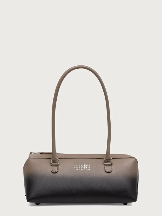 Zdjęcie produktu MM6 Maison Margiela torebka tote damska skórzana brązowy