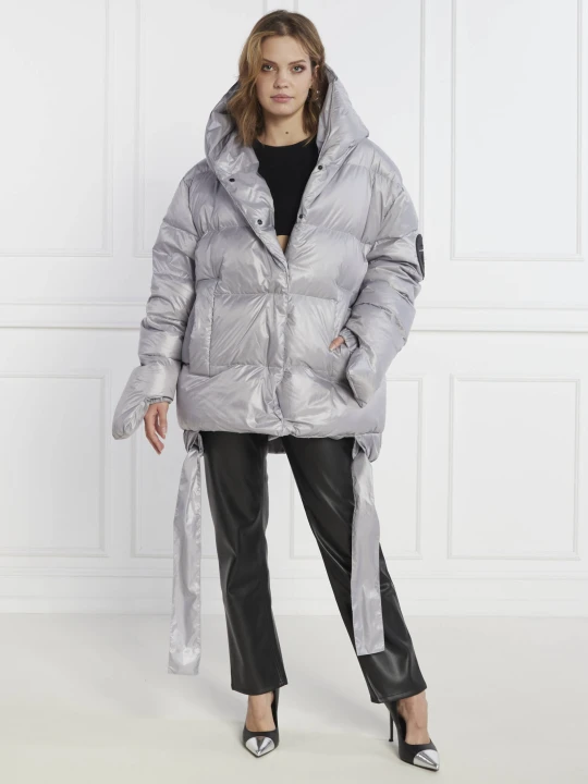 Zdjęcie produktu MMC Puchowa kurtka JESSO | Oversize fit szary