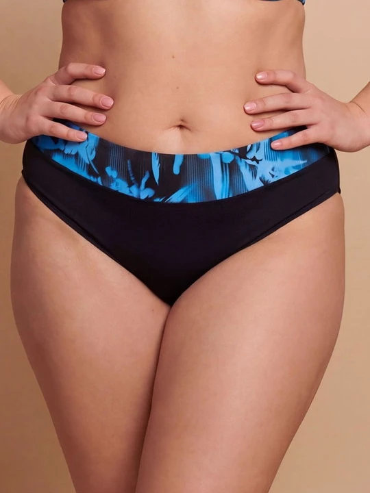 Zdjęcie produktu Modelujące figi kąpielowe o pełnym kroju - Aqua Dream POUPEE