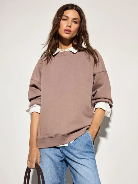 Zdjęcie produktu Mohito - Bluza oversize - brązowy