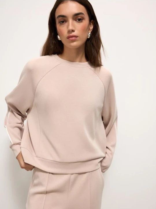 Zdjęcie produktu Mohito - Bluza z modalem - beżowy