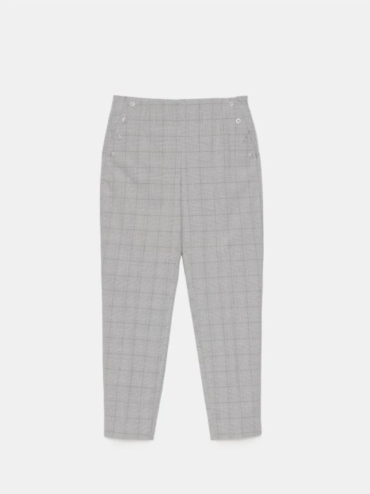 Zdjęcie produktu Mohito - Eleganckie spodnie w kratę - wielobarwny