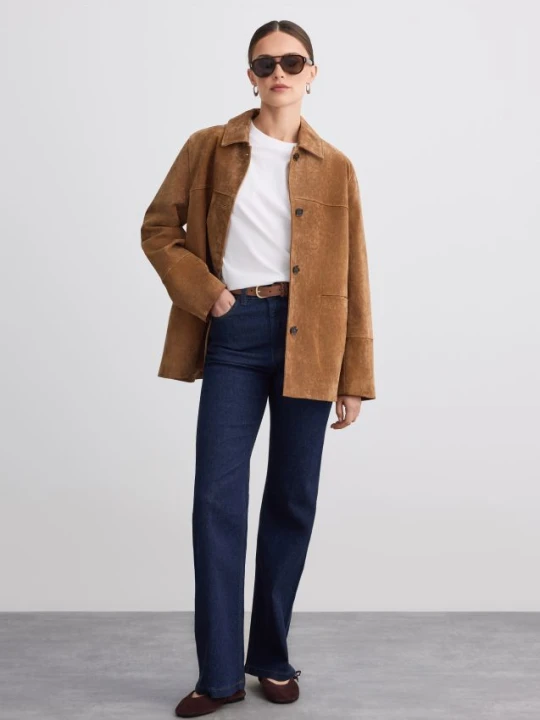 Zdjęcie produktu Mohito - Jeansy flare petite - granatowy