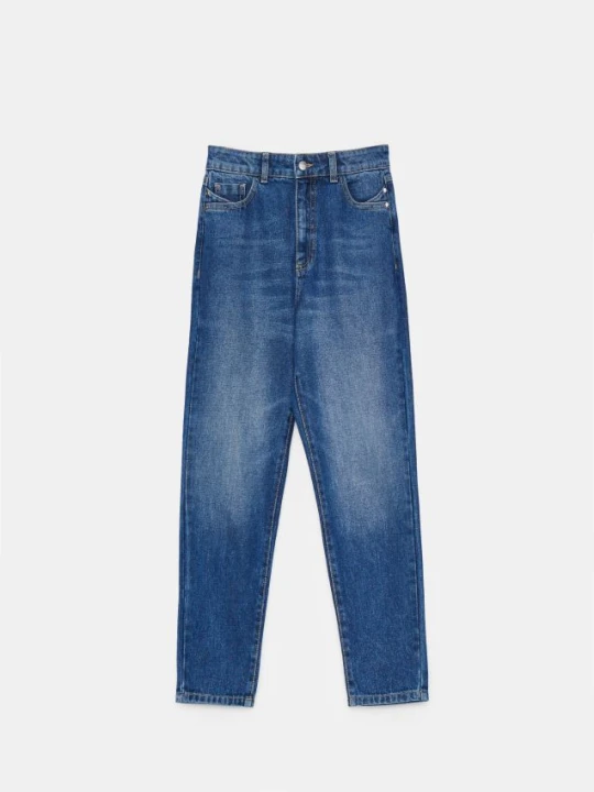 Zdjęcie produktu Mohito - Jeansy mom fit - niebieski