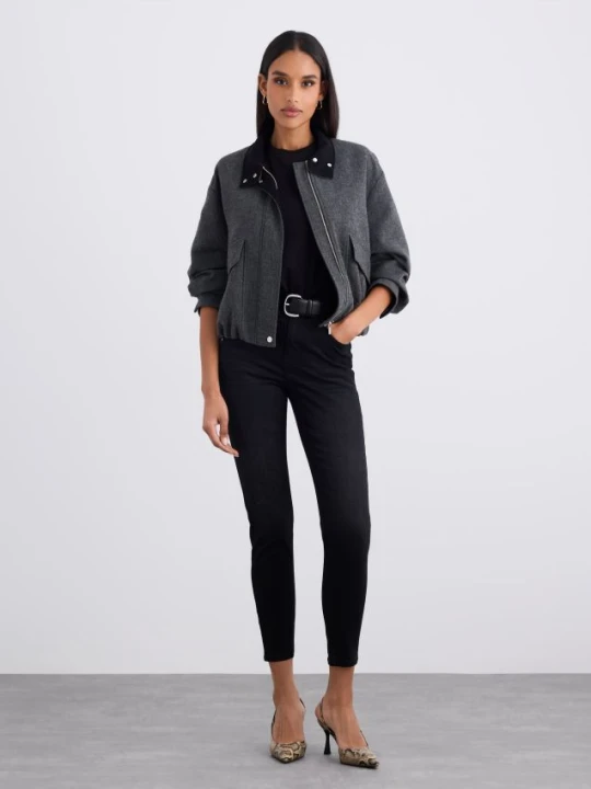 Zdjęcie produktu Mohito - Jeansy skinny - czarny