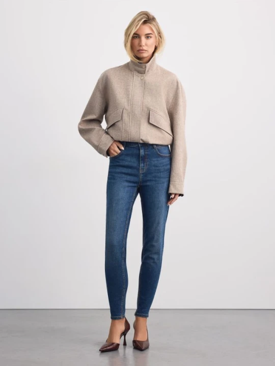 Zdjęcie produktu Mohito - Jeansy skinny - granatowy