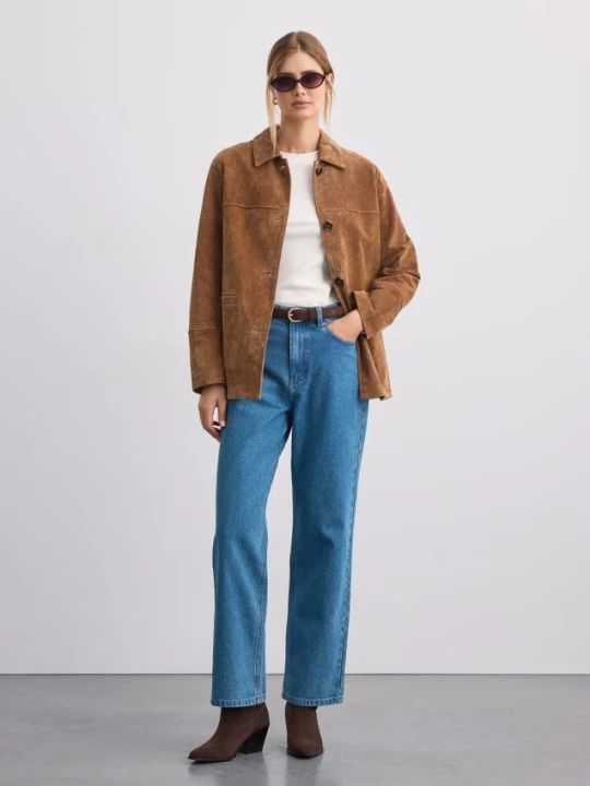 Zdjęcie produktu Mohito - Jeansy wide leg - niebieski