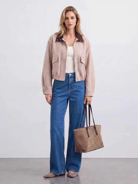 Zdjęcie produktu Mohito - Jeansy wide leg petite - niebieski