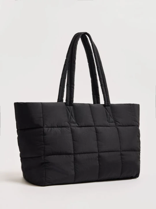 Zdjęcie produktu Mohito - Pikowana torba shopper - czarny