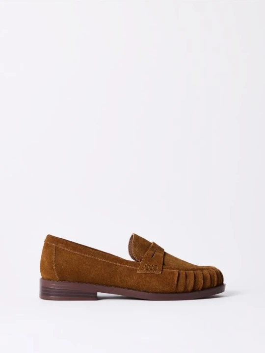 Zdjęcie produktu Mohito - Skórzane loafersy - brązowy