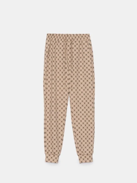 Zdjęcie produktu Mohito - Spodnie dresowe w monogram - beżowy
