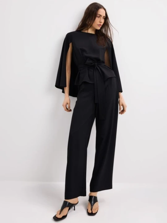 Zdjęcie produktu Mohito - Spodnie wide leg - czarny