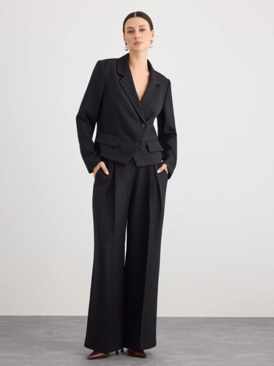 Zdjęcie produktu Mohito - Spodnie wide leg - czarny