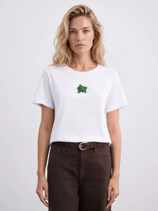Zdjęcie produktu Mohito - T-shirt z aplikacją - biały