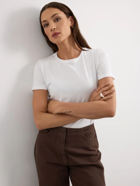 Zdjęcie produktu Mohito - T-shirt z bawełny - biały