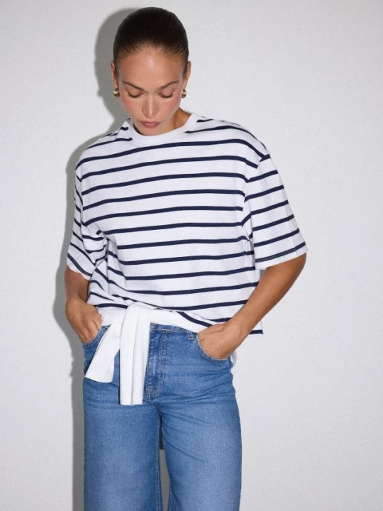 Zdjęcie produktu Mohito - T-shirt z krótkim rękawem - granatowy
