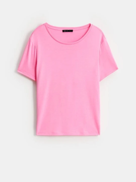 Zdjęcie produktu Mohito - T-shirt z modalem - fioletowy