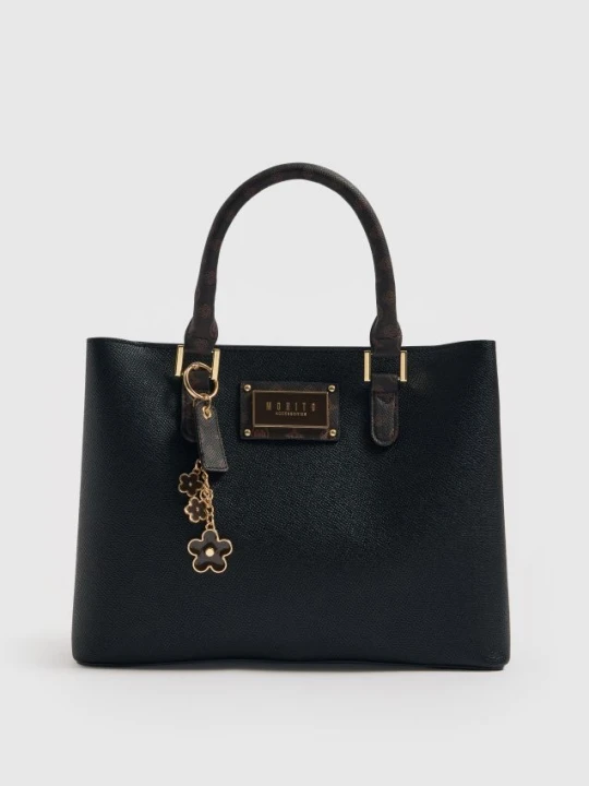 Zdjęcie produktu Mohito - Torebka city bag z motywem logo - wielobarwny