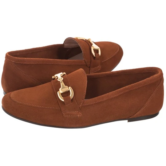 Zdjęcie produktu Mokasyny Brązowe 10619 CAM Camel (FP36-a) Filipe