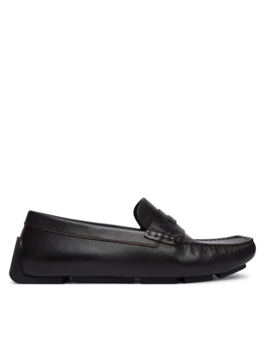 Zdjęcie produktu Mokasyny Calvin Klein Driver Hdw Lth HM0HM02264 Brązowy ciemny