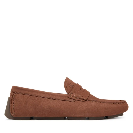 Zdjęcie produktu Mokasyny Calvin Klein Driver Penny Nu HM0HM01866 Brązowy