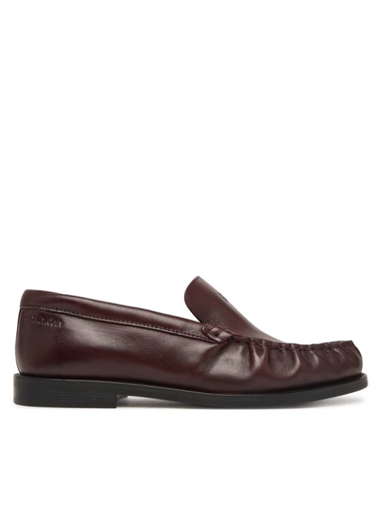 Zdjęcie produktu Mokasyny Calvin Klein Round Essential Loafer Lth HW0HW03195 Brązowy