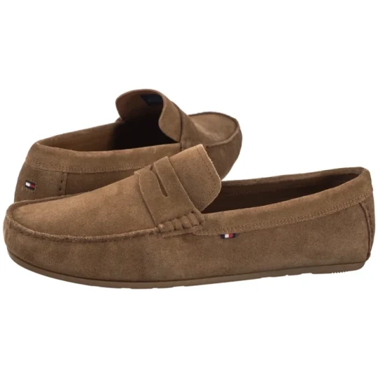 Zdjęcie produktu Mokasyny Casual Hilfiger Suede Driver Coconut Grove FM0FM04998 GVQ (TH1054-d) Tommy Hilfiger