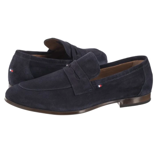 Zdjęcie produktu Mokasyny Casual Light Flexible Sde Loafer Desert Sky FM0FM04988 DW5 (TH1050-a) Tommy Hilfiger