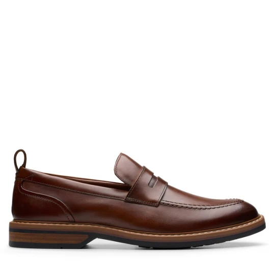 Zdjęcie produktu Mokasyny Clarks Aldwin Step 26178430 Brązowy