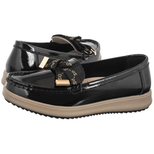 Zdjęcie produktu Mokasyny Czarne DP6457 / 26 BK (FO250-a) Filippo