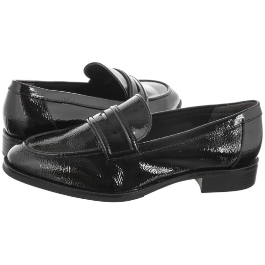 Zdjęcie produktu Mokasyny Czarne Lakierowane 1-24304-20 018 Black Patent (TM427-a) Tamaris