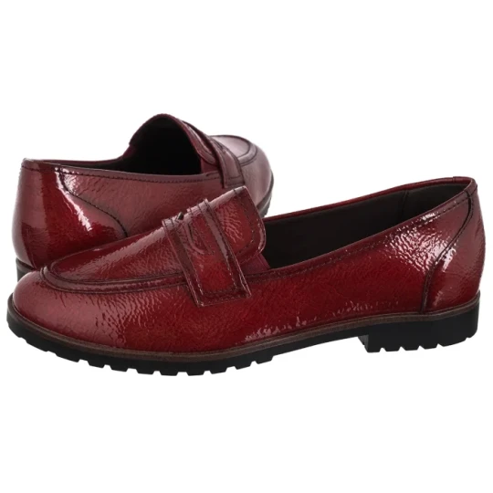 Zdjęcie produktu Mokasyny Czerwone 1-24239-42 524 Red Patent (TM558-a) Tamaris