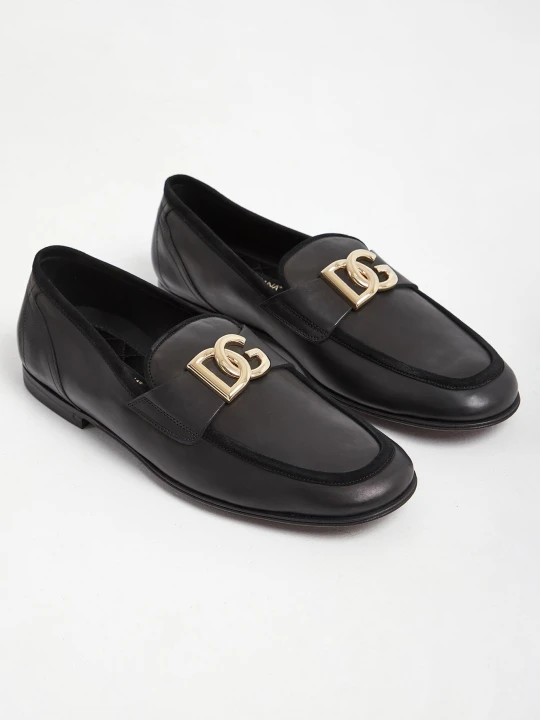 Zdjęcie produktu Mokasyny męskie skórzane DOLCE & GABBANA