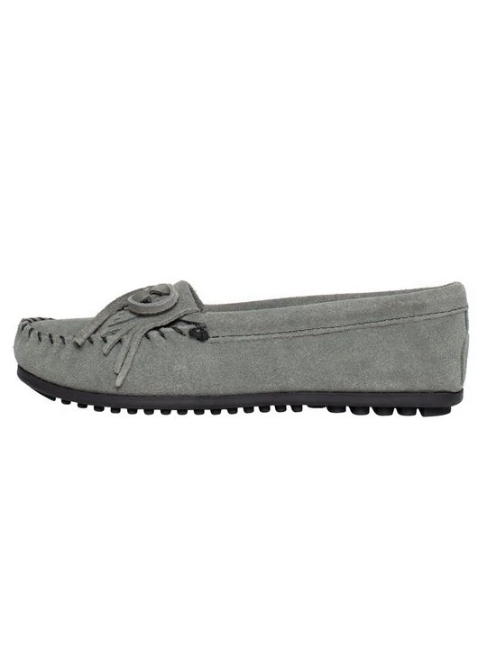 Zdjęcie produktu Mokasyny Minnetonka szary