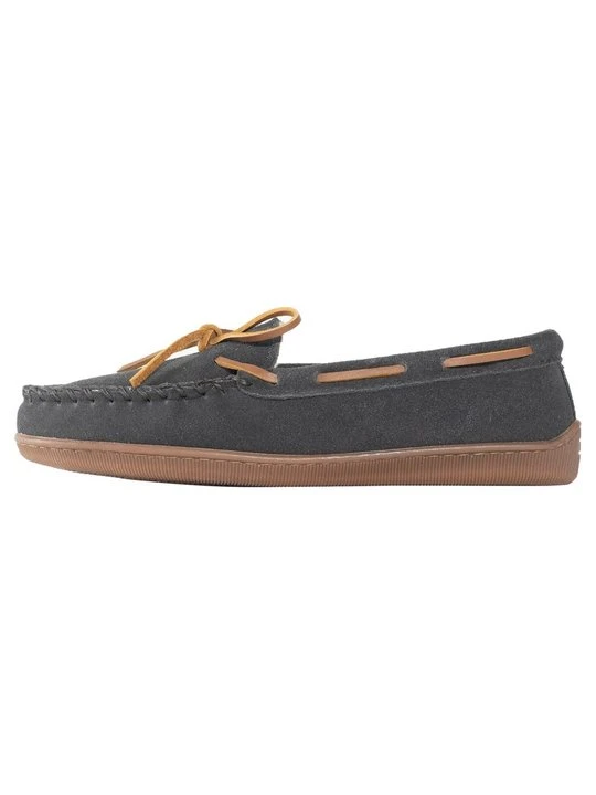 Zdjęcie produktu Mokasyny Minnetonka szary