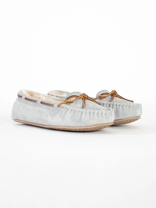Zdjęcie produktu Mokasyny Minnetonka szary