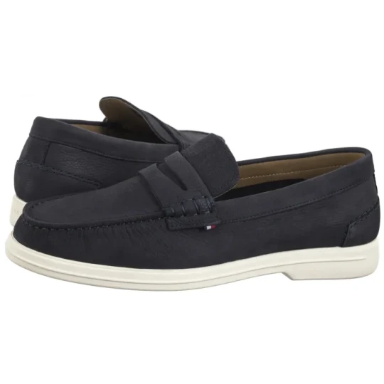 Zdjęcie produktu Mokasyny Nubuck P Loafer Desert Sky FM0FM05350 DW5 (TH1312-b) Tommy Hilfiger
