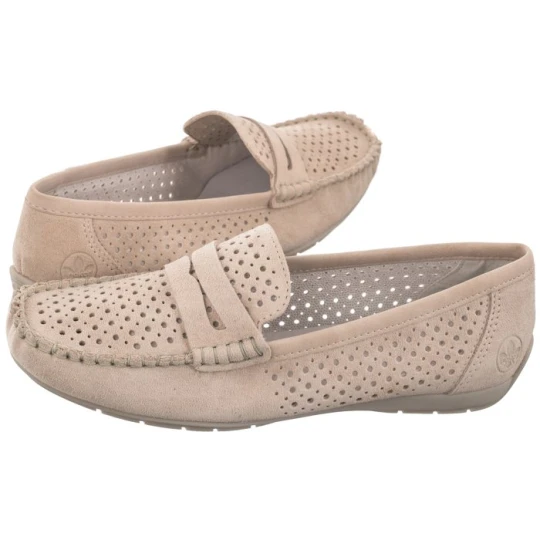 Zdjęcie produktu Mokasyny Różowe 40263-31 Pink (RI160-a) Rieker