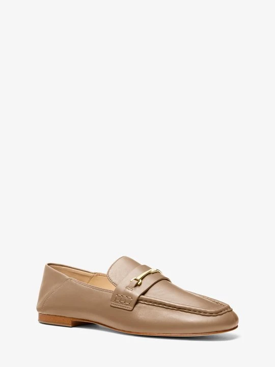 Zdjęcie produktu Mokasyny skórzane Lena Michael Kors ŁUPINA (Naturalny)
