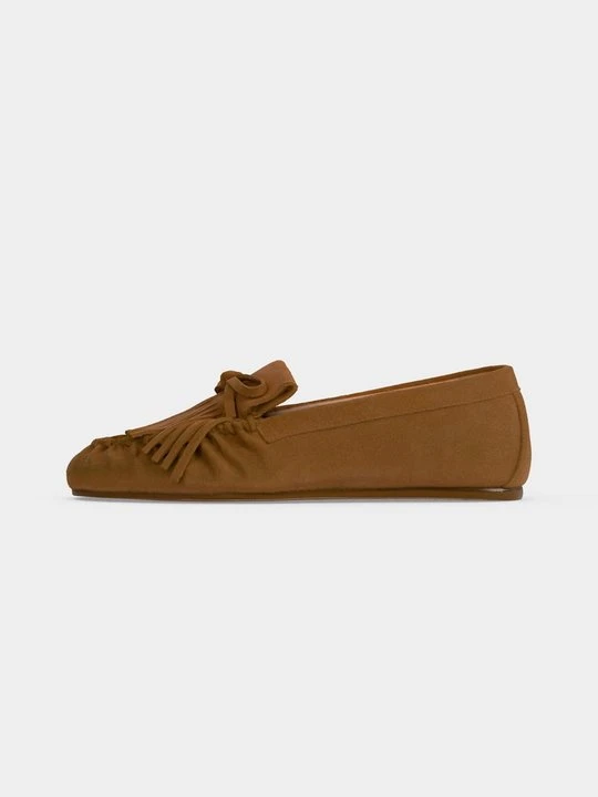 Zdjęcie produktu Mokasyny Stuart Weitzman jasnobrązowy